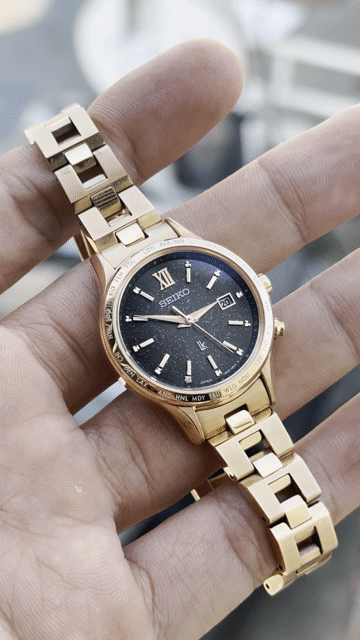 Đồng hồ Seiko nữ vàng hồng thép không gỉ. Mua bán Đồng hồ tại Thành phố Qui Nhơn Bình Định được đăng bởi Nguyễn Quốc Cường hình 1
