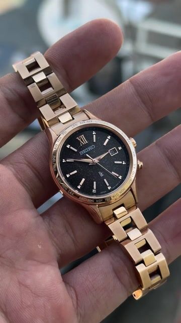 Đồng hồ Seiko nữ vàng hồng thép không gỉ. Mua bán Đồng hồ tại Thành phố Qui Nhơn Bình Định được đăng bởi Nguyễn Quốc Cường hình 1