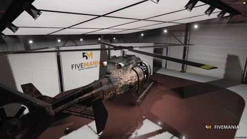 FIVEM Thunder | Custom Attack Helicopter [Unbadged] Add-On | Unique Rusty Texture | Openable Doors | Mounted Weapon | Optimized | Fivem Ready | High Quality, video preview
