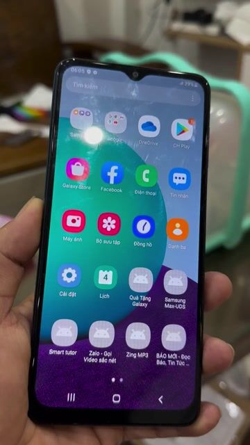 Samsung Galaxy A02 32GB Xanh 3GB. Mua bán Điện thoại tại Quận Long Biên Hà Nội được đăng bởi ĐIỆN THOẠI AK TẬN TÂM TRÁCH NHIỆM hình 1