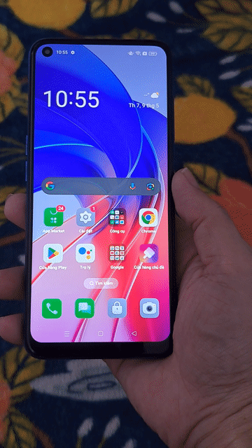 OPPO A55 RAM 4GB+4GB/64GB Full chức năng.. Mua bán Điện thoại tại Thành phố Long Xuyên An Giang được đăng bởi Tk Smartphone hình 1