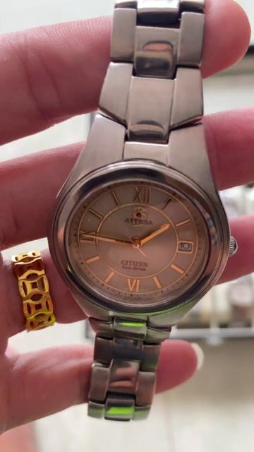 Đồng hồ Citizen Attesa Eco-Drive Nam Bạc. Mua bán Đồng hồ tại Thị xã Tân Châu An Giang được đăng bởi Khang hình 1