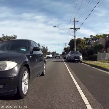 P plater close pass Shared on UpRide: Abused for being in the primary position
