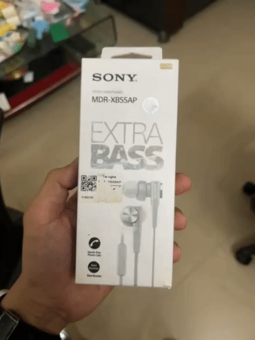 Tai nghe Sony MDR-XB55AP Trắng. Mua bán Tivi, Âm thanh tại Quận Hải Châu Đà Nẵng được đăng bởi Hòa hình 1