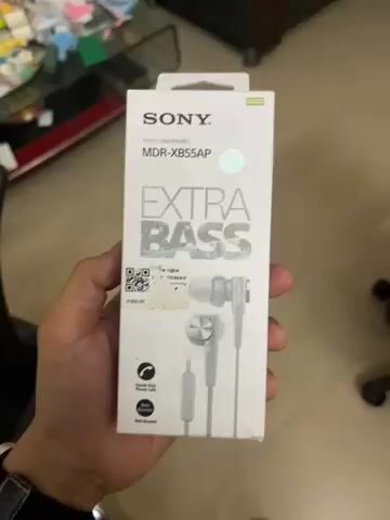 Tai nghe Sony MDR-XB55AP Trắng. Mua bán Tivi, Âm thanh tại Quận Hải Châu Đà Nẵng được đăng bởi Hòa hình 1