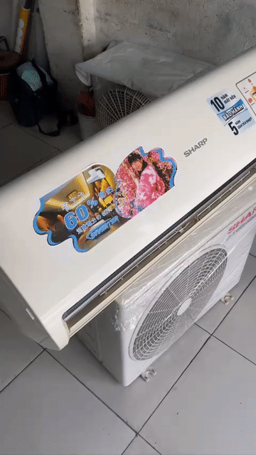 Máy lạnh Sharp J-Tech Inverter 1 HP, bao lắp đặt. Mua bán Máy lạnh, điều hoà tại Quận Bình Thạnh Tp Hồ Chí Minh được đăng bởi Điện lạnh Anh Dũng hình 1