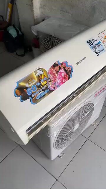 Máy lạnh Sharp J-Tech Inverter 1 HP, bao lắp đặt. Mua bán Máy lạnh, điều hoà tại Quận Bình Thạnh Tp Hồ Chí Minh được đăng bởi Điện lạnh Anh Dũng hình 1