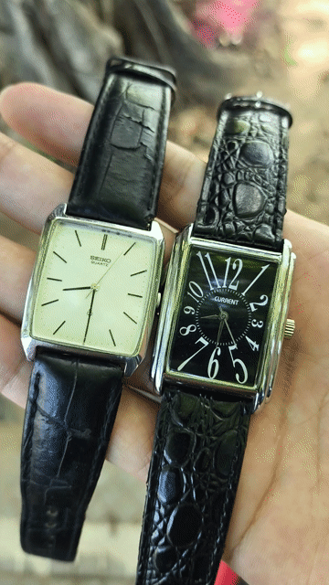Pass đồng hồ Tank Seiko tặng em còn lại. Mua bán Đồng hồ tại Thành phố Huế Thừa Thiên Huế được đăng bởi Tôi là ai  hình 1