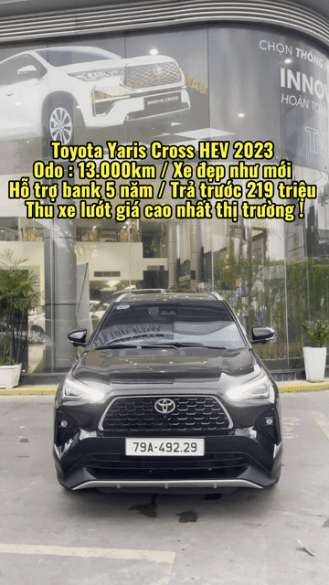 Toyota Yaris Cross HEV 2023 / Odo chuẩn 13.000km. Mua bán Ô tô tại Quận Tân Phú Tp Hồ Chí Minh được đăng bởi Lê Tấn Dũ hình 1