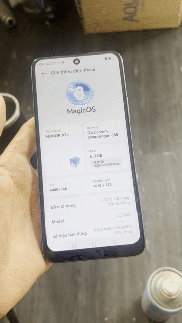 Honor X7C 256GB Xanh lá Đã sử dụng. Mua bán Điện thoại tại Thành phố Thuận An Bình Dương được đăng bởi Đạt Chuối hình 1