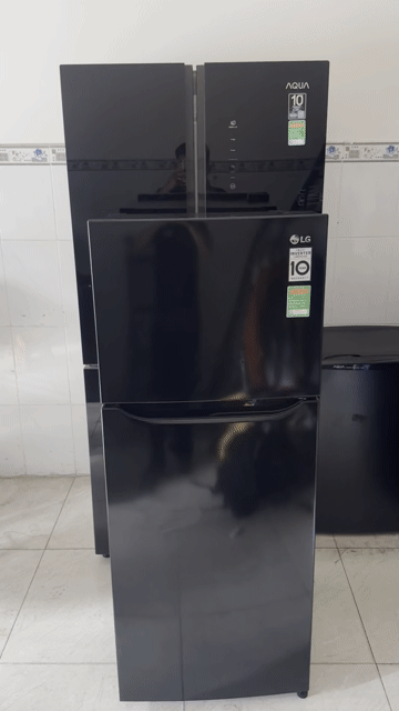 Tủ lạnh LG GN-L205S Inverter 205L Đen. Mua bán Tủ lạnh tại Quận 12 Tp Hồ Chí Minh được đăng bởi Bảo Anh  hình 1