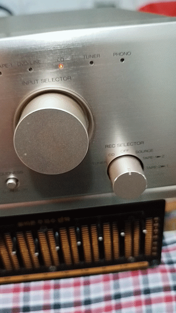 Âm ly Sansui AU 303 R Vàng nhạt. Mua bán Tivi, Âm thanh tại Quận 8 Tp Hồ Chí Minh được đăng bởi Phước Vĩnh  hình 1