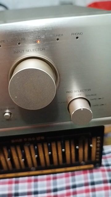 Âm ly Sansui AU 303 R Vàng nhạt. Mua bán Tivi, Âm thanh tại Quận 8 Tp Hồ Chí Minh được đăng bởi Phước Vĩnh  hình 1