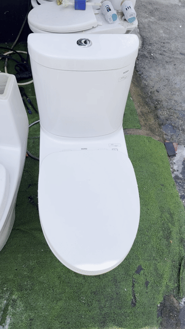 Bồn cầu 2 khối Toto S818D Trắng cũ 🚽🚽🚽. Mua bán Thiết bị vệ sinh, nhà tắm tại Quận Tân Bình Tp Hồ Chí Minh được đăng bởi Đồ Cũ Giá Tốt  hình 1