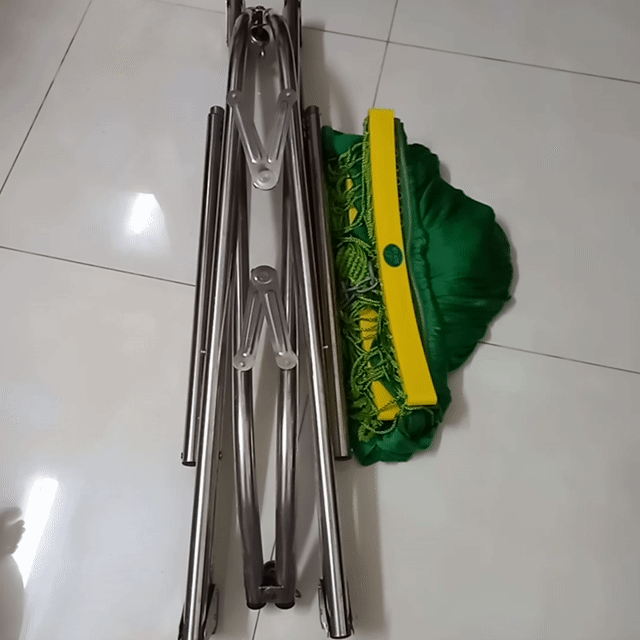 Võng xếp Duy Lợi Inox Xanh lá. Mua bán Nội thất, đồ gia dụng khác tại Quận 4 Tp Hồ Chí Minh được đăng bởi Lê Minh Khải hình 1