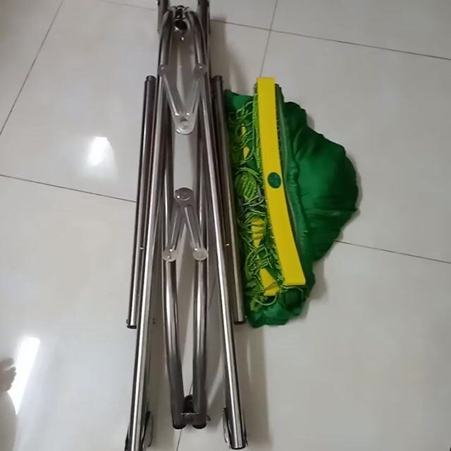 Võng xếp Duy Lợi Inox Xanh lá. Mua bán Nội thất, đồ gia dụng khác tại Quận 4 Tp Hồ Chí Minh được đăng bởi Lê Minh Khải hình 1