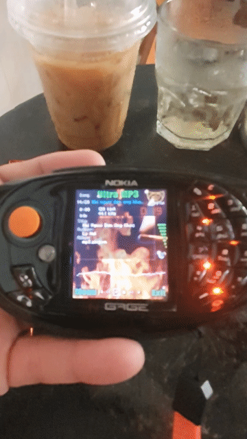 Nokia N-Gage QD Đen Thẻ zin fullgame. Mua bán Điện thoại tại Quận Gò Vấp Tp Hồ Chí Minh được đăng bởi Ngọc Quỳnh  hình 1