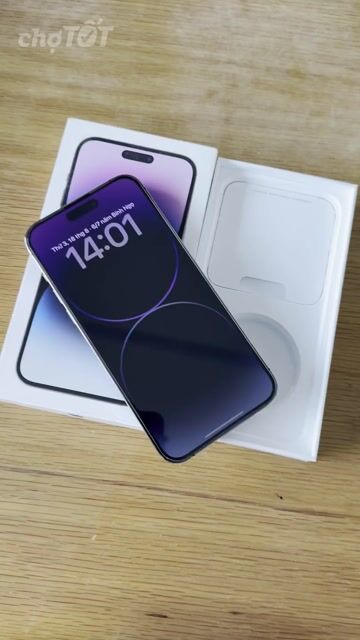 Apple iPhone 14 Pro Max 128GB Tím 99%. Mua bán Điện thoại tại Quận Ninh Kiều Cần Thơ được đăng bởi Khải mobile hình 1