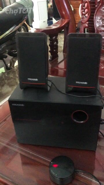 Loa 2.1 Microlab Đen Bass mạnh mẽ. Mua bán Tivi, Âm thanh tại Thị xã Bến Cát Bình Dương được đăng bởi Nguyễn Minh Vương hình 1
