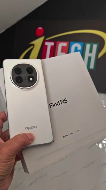 Oppo Find N5 512G Trắng Chính hãng. Mua bán Điện thoại tại Quận Thanh Khê Đà Nẵng được đăng bởi Itech ĐN hình 1