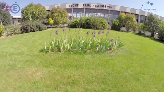 Survol du lycée Paul Langevin