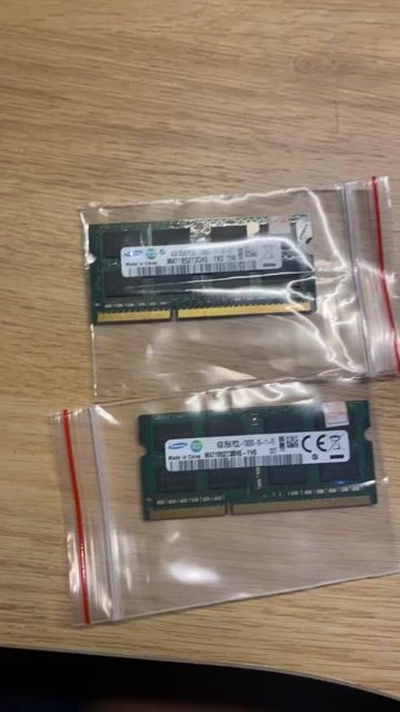 2 RAM Samsung DDR3 4GB PC3L