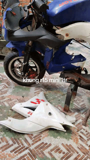 Khung xe máy điện R15 Mini. Mua bán Phụ tùng xe tại Huyện Củ Chi Tp Hồ Chí Minh được đăng bởi Nguyệt Vũ hình 1
