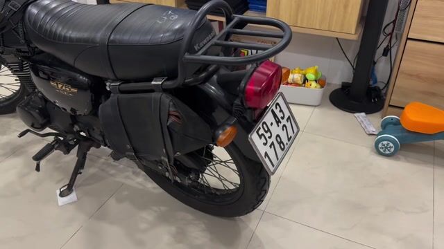 Xe Motor Kawasaki w175 đẹp, xe nhà chạy. Mua bán Xe máy tại Quận Tân Bình Tp Hồ Chí Minh được đăng bởi Đoàn Quốc hình 1