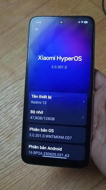 redmi 13C bán giá mềm cho ae chạy xe pin 5000. Mua bán Điện thoại tại Thành phố Thuận An Bình Dương được đăng bởi A Tao hình 1