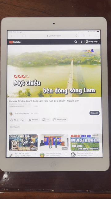 IPAD AIR 16GB  MÀU BẠC ĐẸP ,PIN 100%. Mua bán Máy tính bảng tại Quận Gò Vấp Tp Hồ Chí Minh được đăng bởi Đồ cũ dư bán rẻ hình 1