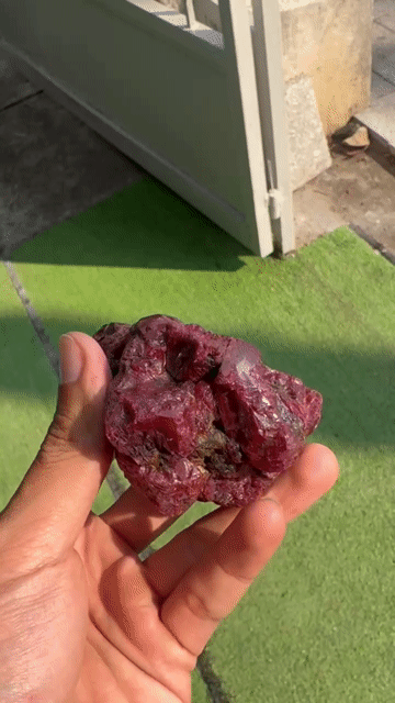 Đá quý Ruby thô Hồng ngọc. Mua bán Đồ sưu tầm, đồ cổ tại Huyện Hòa Vang Đà Nẵng được đăng bởi Huỳnh Công Nhớ hình 1