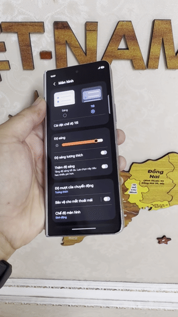 Samsung Fold 5 Ram12/512GB Zin. Chi tiết bài đăng. Mua bán Điện thoại tại Quận Long Biên Hà Nội được đăng bởi ADAYROI ĐIỆN THOẠI RUBY  hình 1