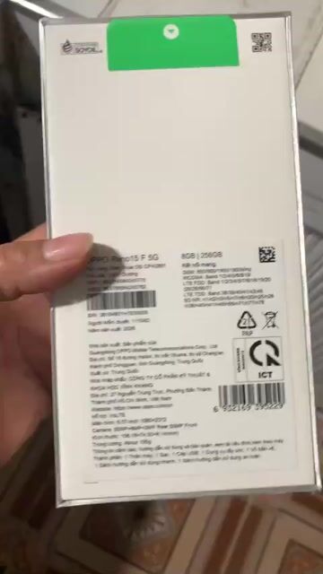 Oppo Reno 15F 256GB. Mua bán Điện thoại tại Quận Bắc Từ Liêm Hà Nội được đăng bởi tiencao123 hình 1