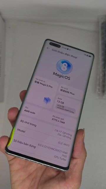 Honor Magic3 Pro 12GB/256GB Trắng. Mua bán Điện thoại tại Quận Thanh Xuân Hà Nội được đăng bởi Đỗ Mạnh Nhuận hình 1