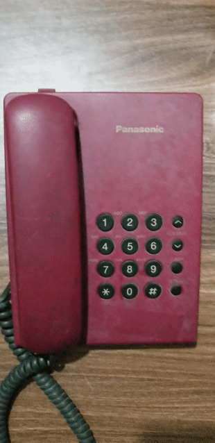 Điện thoại bàn Panasonic KX-TS500 Đỏ. Mua bán Điện thoại tại Quận Hoàng Mai Hà Nội được đăng bởi Cửu Trần hình 1