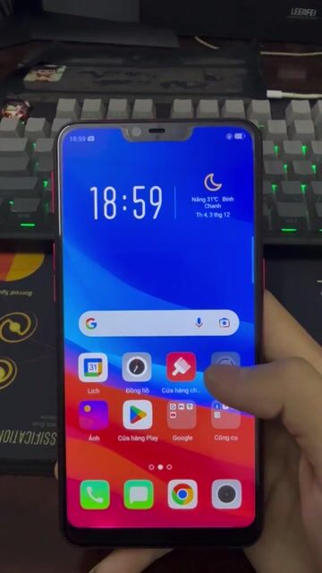 OPPO A3s 128GB Đỏ RAM 6GB. Mua bán Điện thoại tại Quận Bình Tân Tp Hồ Chí Minh được đăng bởi Văn Bộ hình 1
