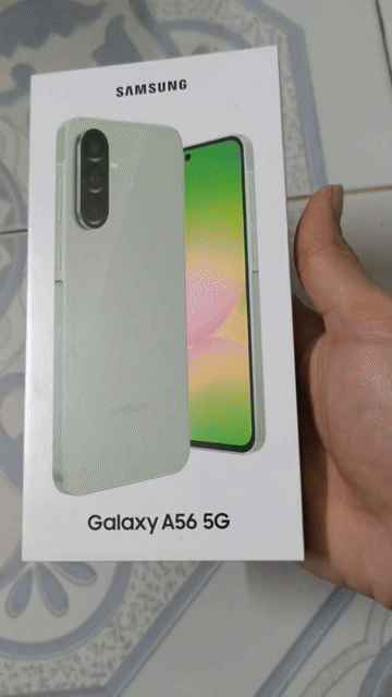 Samsung A56 Fullbox New Seal 100%. Mua bán Điện thoại tại Quận Thanh Xuân Hà Nội được đăng bởi Trần Quốc Thắng hình 1