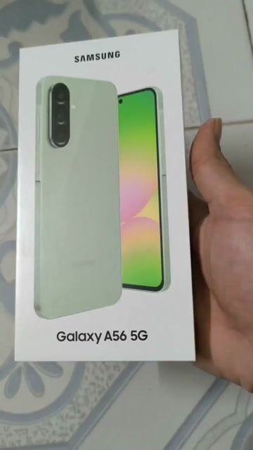 Samsung A56 Fullbox New Seal 100%. Mua bán Điện thoại tại Quận Thanh Xuân Hà Nội được đăng bởi Trần Quốc Thắng hình 1