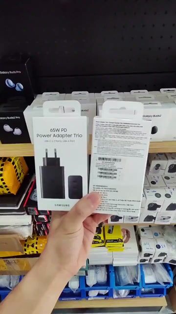 Bộ dây và củ sạc siêu nhanh samsung 65w type C. Mua bán Phụ kiện (Màn hình, Chuột...) tại Quận 6 Tp Hồ Chí Minh được đăng bởi Laptop Hoàng Kim hình 1