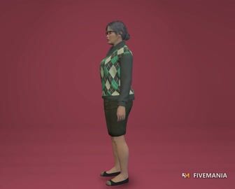 Granny Smith | Female Ped | Multiple Outfits | Optimized & Fivem Ready [Add-On] — video preview
