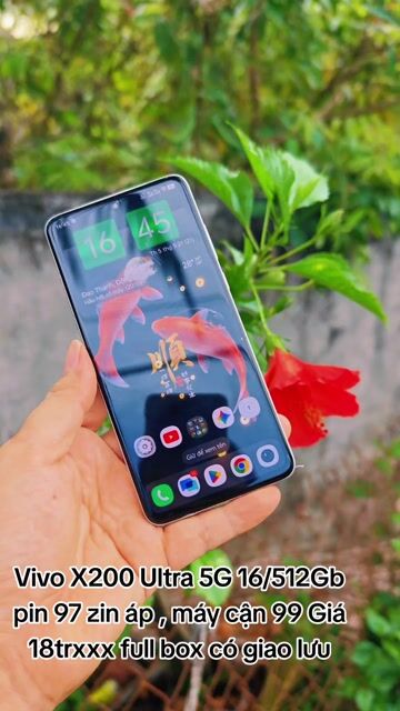 Vivo X200 Ultra 5G 16/512Gb zin áp fullbox đẹp 99. Mua bán Điện thoại tại Thành phố Mỹ Tho Tiền Giang được đăng bởi LH Max Dilys hình 1