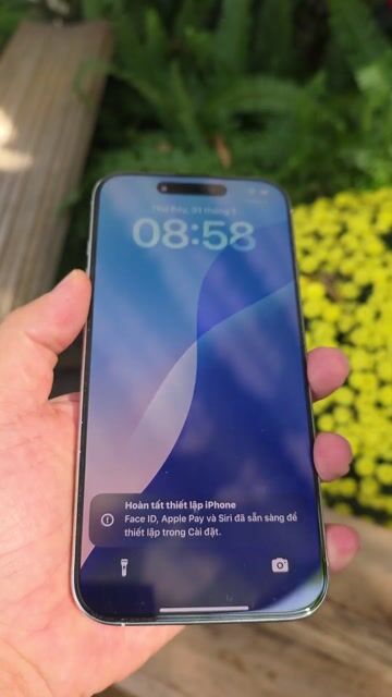 mua ĐT mới dư iPhone 16 Pro Max 256GB Trắng VN/A. Mua bán Điện thoại tại Quận Cẩm Lệ Đà Nẵng được đăng bởi Tuấn hình 1