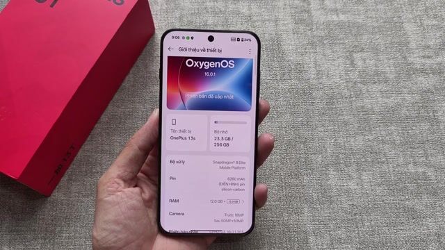 OnePlus 13T 256GB Đen Fullbox Đã Up Rom QT Keng. Mua bán Điện thoại tại Quận 3 Tp Hồ Chí Minh được đăng bởi Minh Phạm hình 1