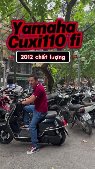 Yamaha Cuxi 110 fi 2012 cực chăm xe mới lắm ạ. Mua bán Xe máy tại Quận Ba Đình Hà Nội được đăng bởi Xe Máy Nam Thi hình 1