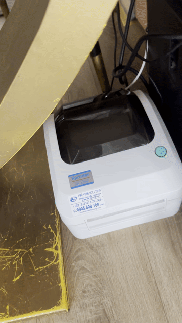 Máy in tem Xprinter XP-470B Trắng mới 99,9%. Mua bán Đồ dùng văn phòng tại Huyện Gia Lâm Hà Nội được đăng bởi Đinh Huy Hiệp hình 1