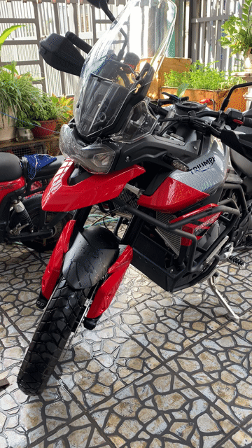 Triumph Tiger 850 Sport 2021 Đỏ 6699 km. Mua bán Xe máy tại Thành phố Biên Hòa Đồng Nai được đăng bởi Võ Minh Đức hình 1