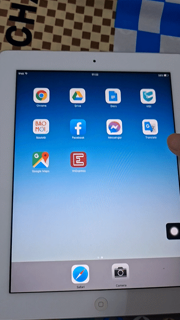 Apple iPad 2 16GB Trắng Đã sử dụng. Mua bán Máy tính bảng tại Thành phố Biên Hòa Đồng Nai được đăng bởi Chu Anh Khoa hình 1