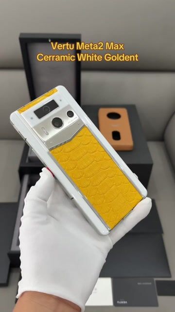 Vertu Meta2 Max Ceramic White 1TB Fullset Like New. Mua bán Điện thoại tại Thành phố Thủ Đức Tp Hồ Chí Minh được đăng bởi Trung Vertu hình 1