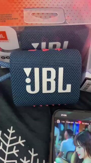 Loa Bluetooth JBL Go 3 Xanh dương Mới. Mua bán Tivi, Âm thanh tại Quận Bắc Từ Liêm Hà Nội được đăng bởi trần bá hanh hình 1