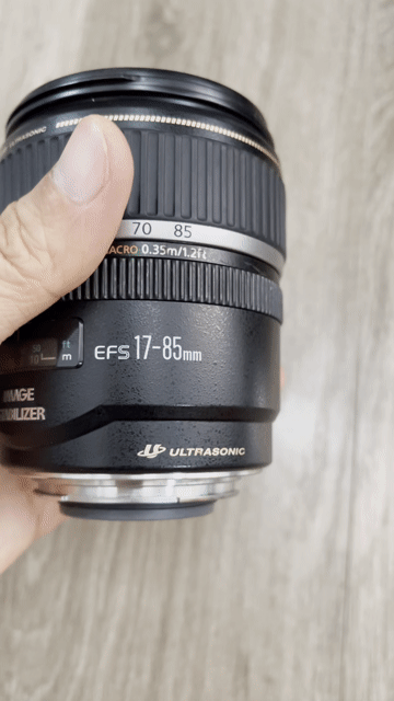 Ống kính Canon EFS 17-85 USM Đen. Mua bán Máy ảnh, Máy quay tại Quận Hoàng Mai Hà Nội được đăng bởi HB hình 1